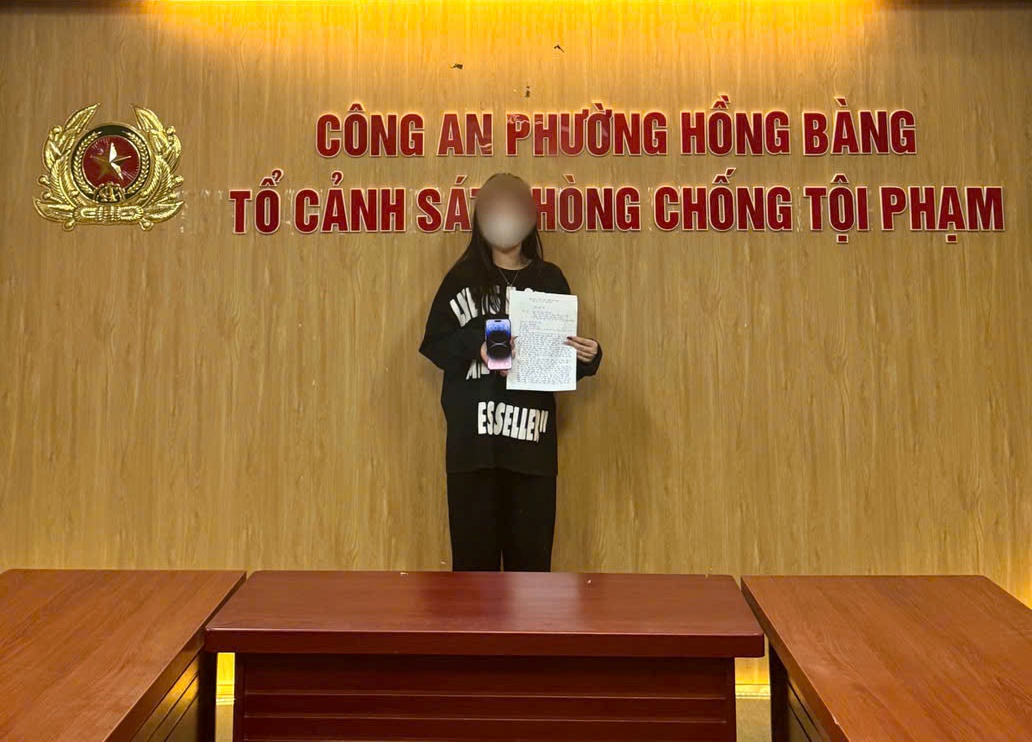 Công dân gửi thư cảm ơn Công an phường Hồng Bàng, Phòng Cảnh sát hình sự CATP 